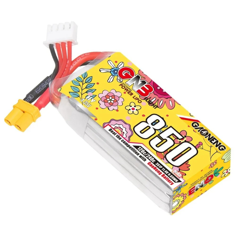 Drone Battery 3S - 1 batterie LiPo GNB LiHV 3S