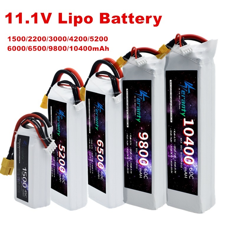 Drone Battery 4S - Batterie Lipo 3S 11.1V Deans XT60
