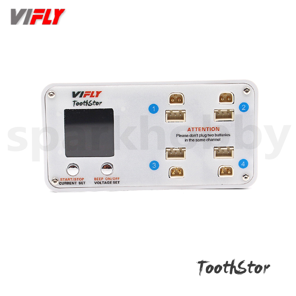 Drone Battery Balance Charger - Le chargeur d'équilibre VIFLY ToothStor 4