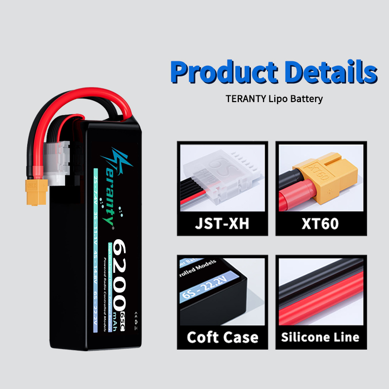 Batterie Lipo TERANTY 6S 6200m - Drone Battery Plate avis et prix