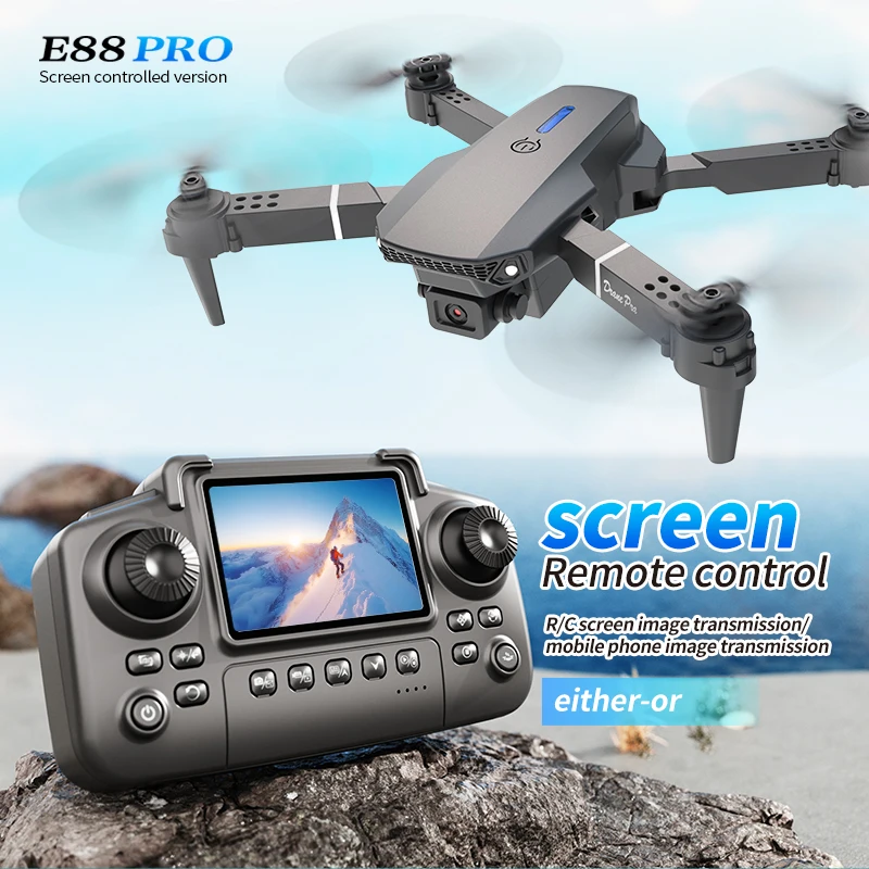 Drone professionnel E88 PRO av - Drone Battery Box avis et prix