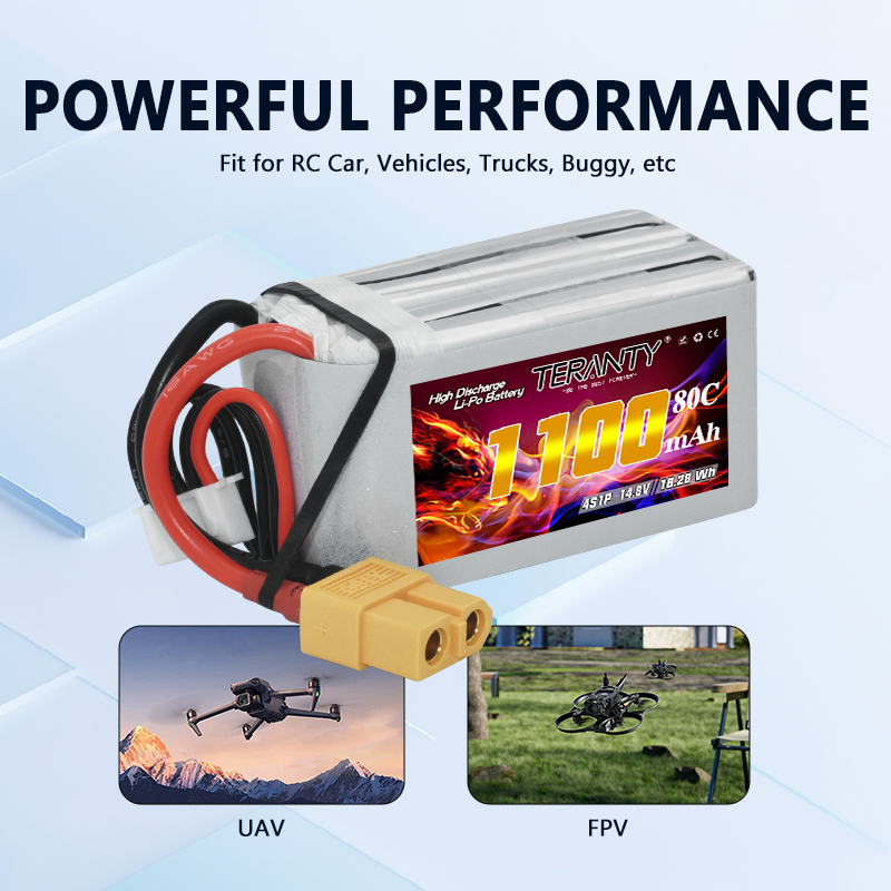TERANTY – batterie Lipo 4S 110 - Drone Battery Lipo avis et prix