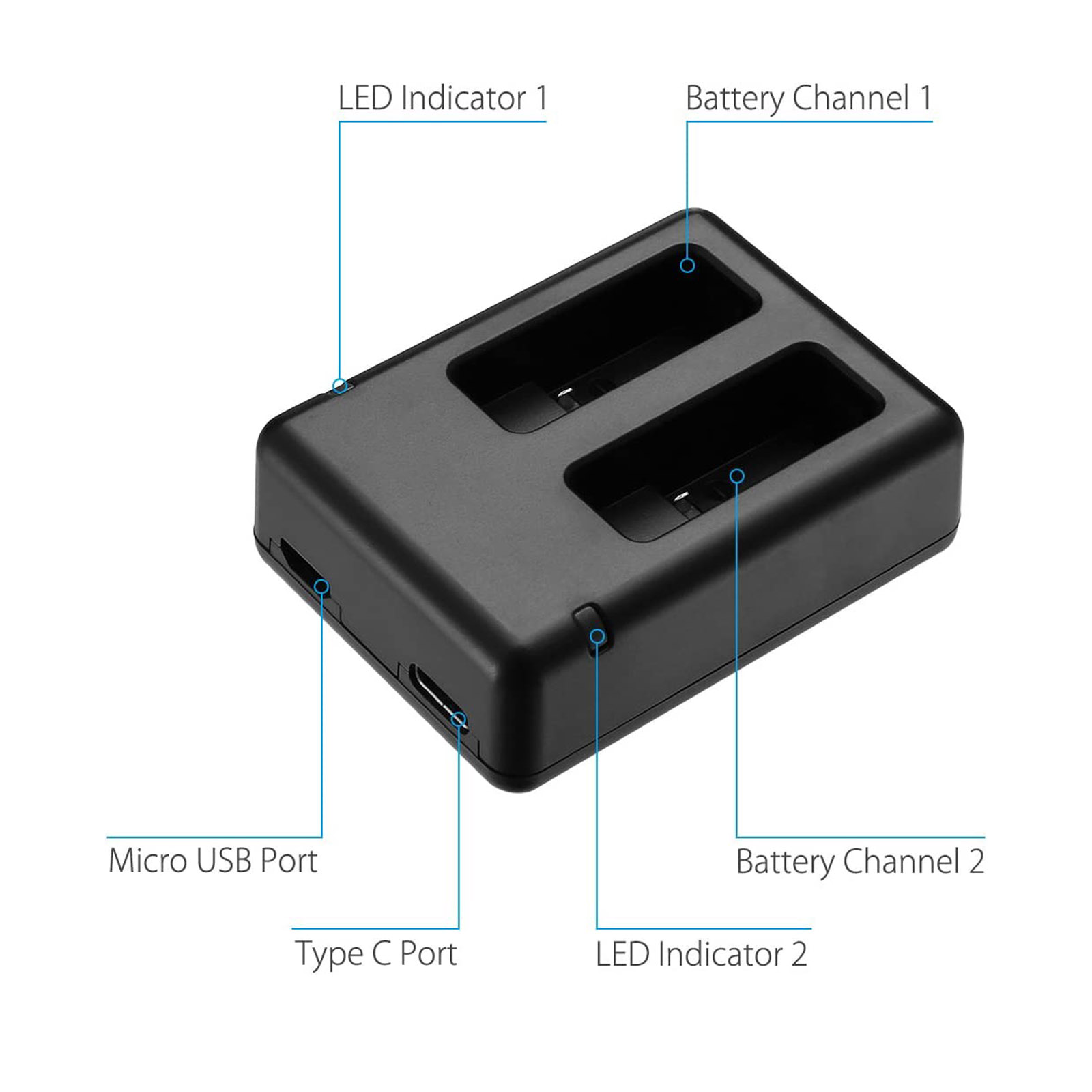 Convient pour GOPRO Hero 5 cha - Drone Battery Charger avis et prix