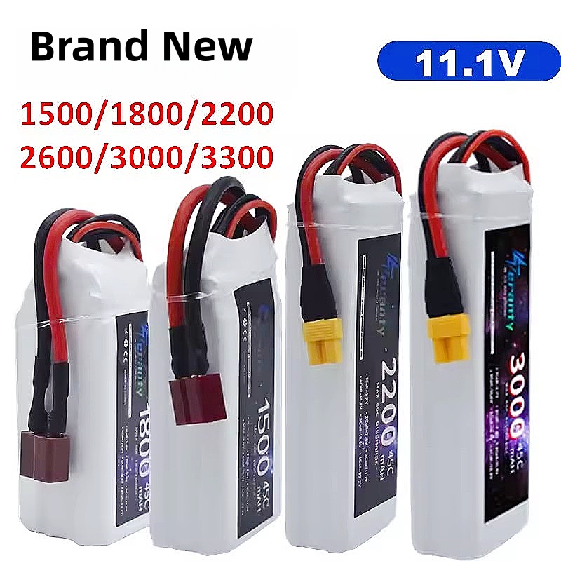 Batterie LiPo 11.1V 3S 1500mah - Drone Battery Connector avis et prix