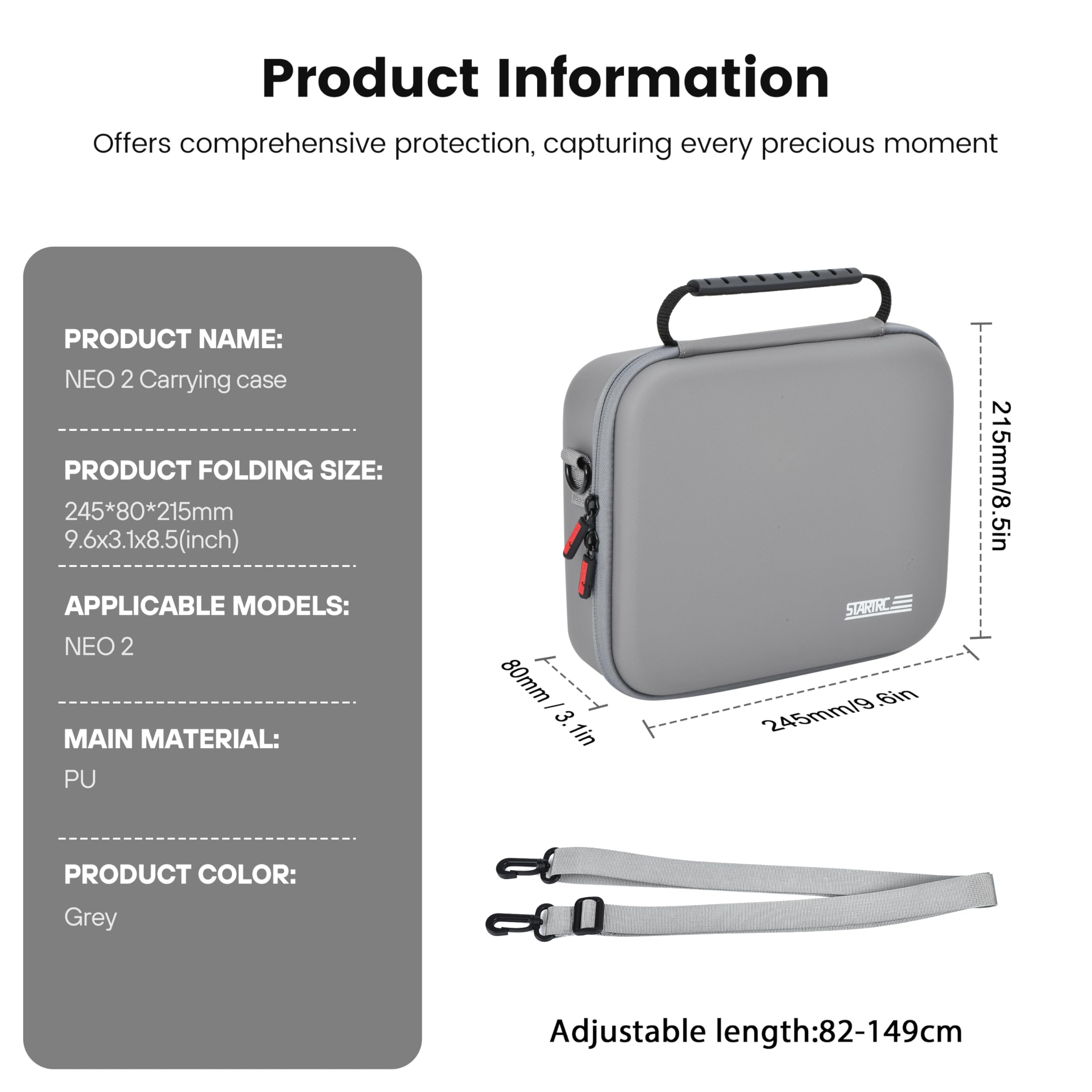 Sac à bandoulière portable en  - Drone Battery Case avis et prix