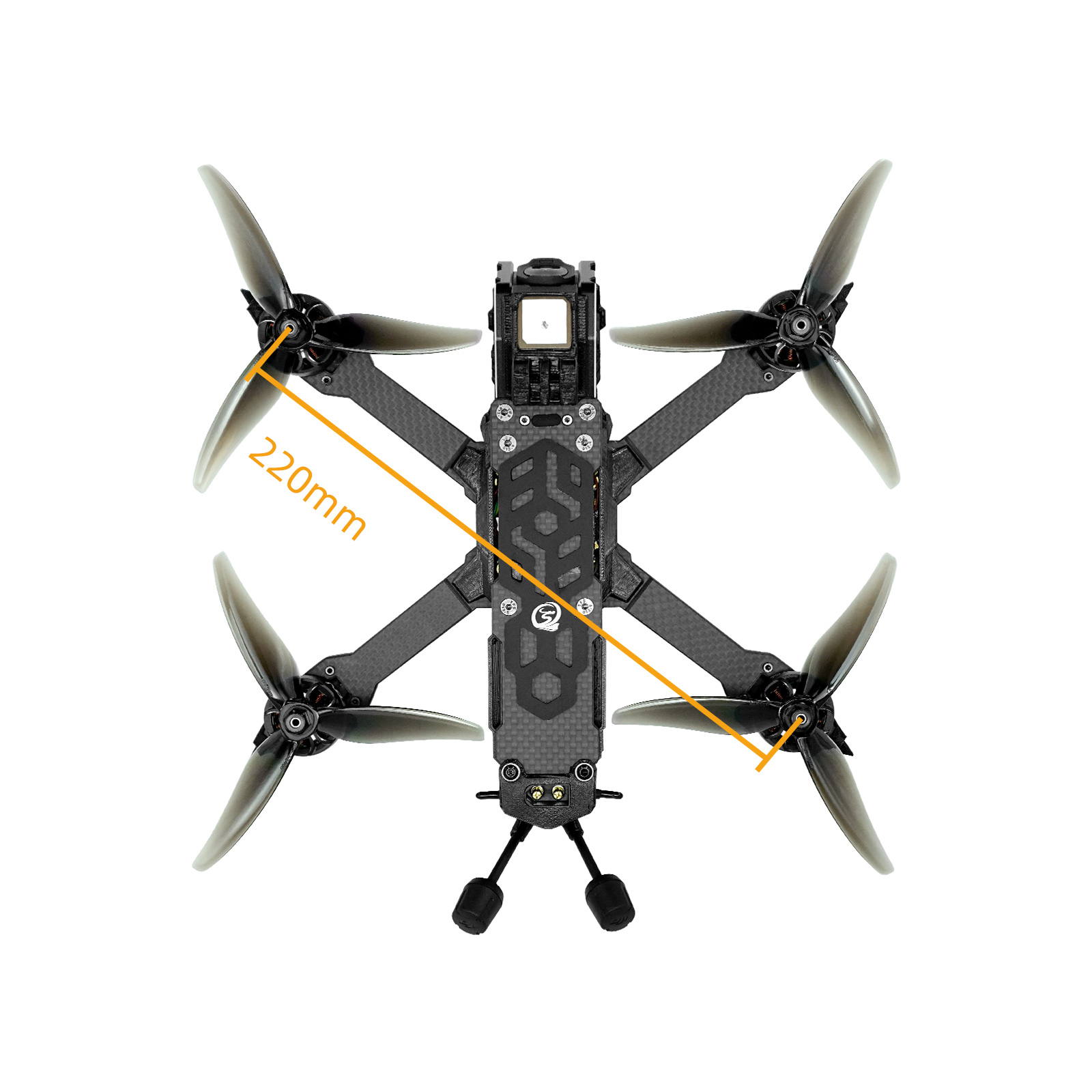 SEQURE SQFPV Heison 5X V2 quad - Drone Battery 6S avis et prix